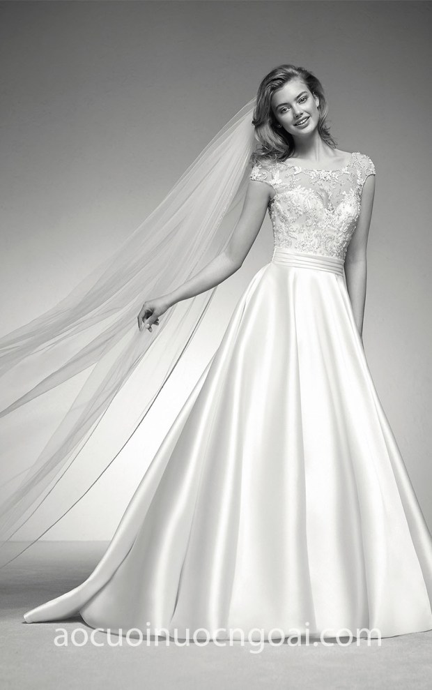 ao cuoi meera meera bridal may vay cuoi dep ao cuoi cong chua Pronovias Priveé 2018 Iria