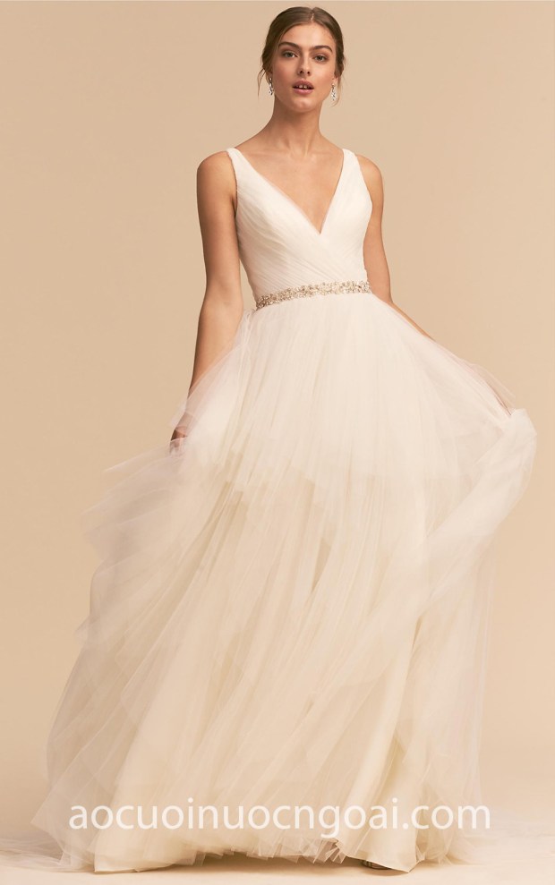 ao cuoi meera meera fashion concept may vay cuoi dep tp hcm sai gon BHLDN Bridal Summer 2018 Majestic Ballgown