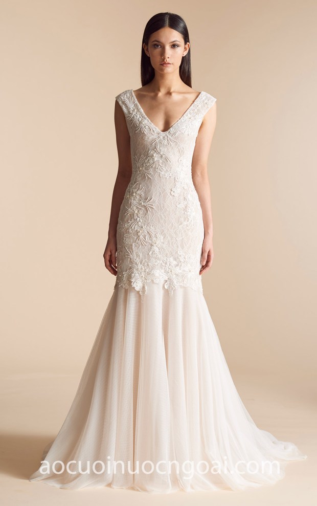 may ao cuoi dep tp hcm sai gon meera meera bridal vay cuoi duoi ca Allison Webb Bridal Spring 2018_Bella