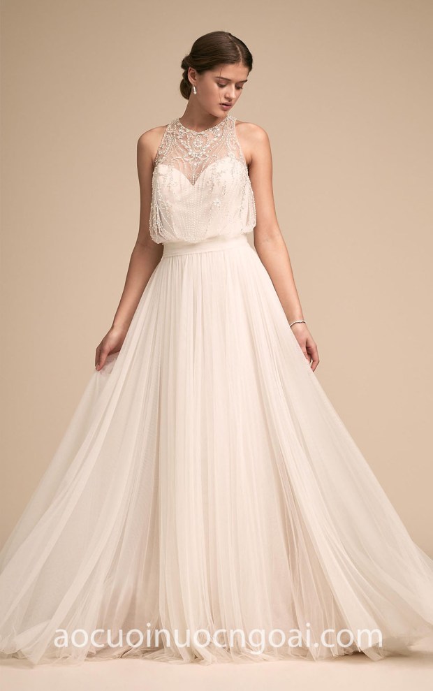 may ao cuoi meera meera bridal vay cuoi sai gon BHLDN Bridal Summer 2018 Lovespell Gown