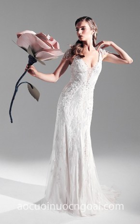 may vay cuoi dep tp hcm sai gon ao cuoi meera meera bridal vay cuoi duoi ca Jenny Packham 2019 Alba