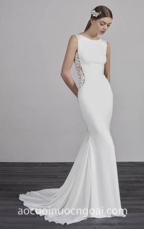 vay cuoi duoi ca da tiec Pronovias 2018 ESTIMA may ao cuoi dep tp hcm sai gon meera meera bridal