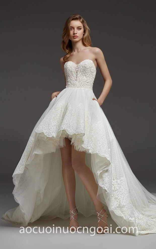 vay cuoi mullet cong chua Pronovias Atelier 2019 CONNY may ao cuoi dep tp hcm sai gon meera meera bridal