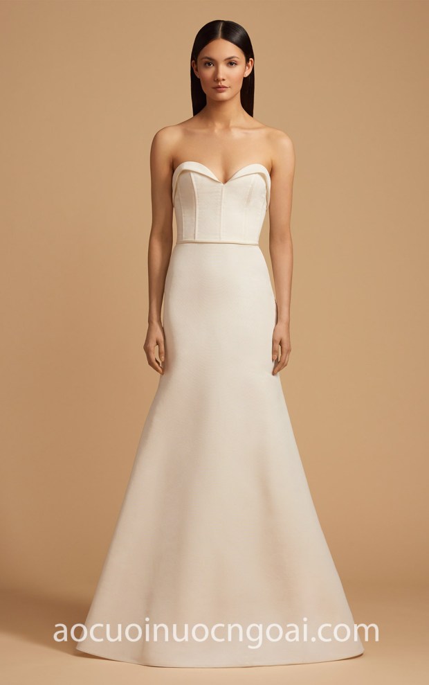 xuong may ao cuoi dep tp hcm sai gon meera meera fashion concept Allison Webb Bridal Fall 2018 Carlisle