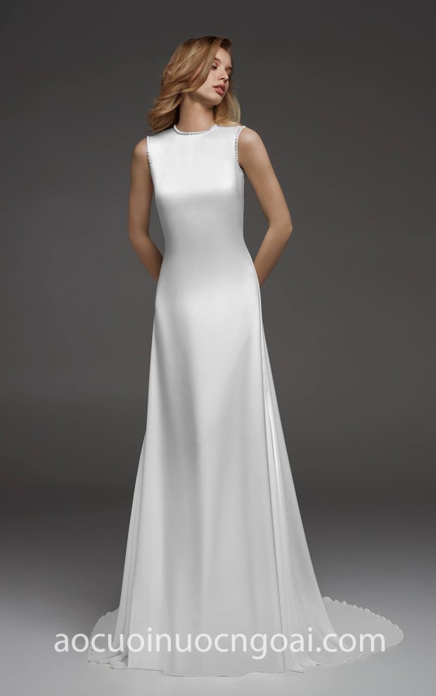 Pronovias Atelier 2019 CAMMIE may ao cuoi dep sai gon tp hcm meera meera fashion concept