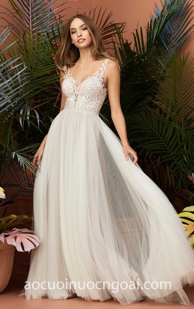 ao cuoi chu a da tiec Wtoo by Watters Spring 2019 Huxley xuong may ao cuoi dep tp hcm meera meera fashion concept