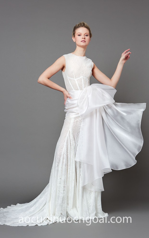 may ao cuoi dep sai gon tp hcm meera meera fashion concept vay cuoi dinh no Gustavo Cadile Bridal SS 2019 UNO