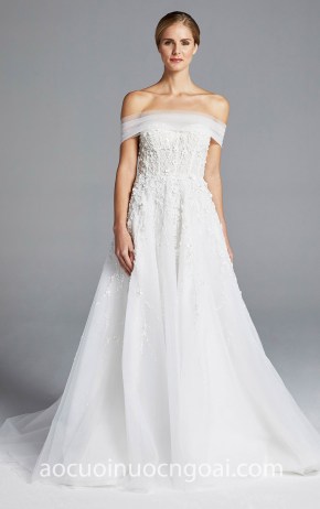 may ao cuoi dep tp hcm sai gon meera meera fashion concept vay cuoi duoi ca Anne Barge Spring 2019 KARLIE