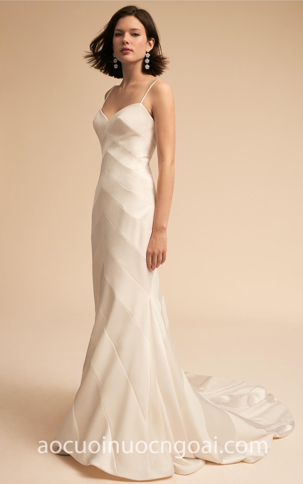 may vay cuoi dep tp hcm sai gon meera meera bridal BHLDN Bridal Summer 2018 Emblem Gown