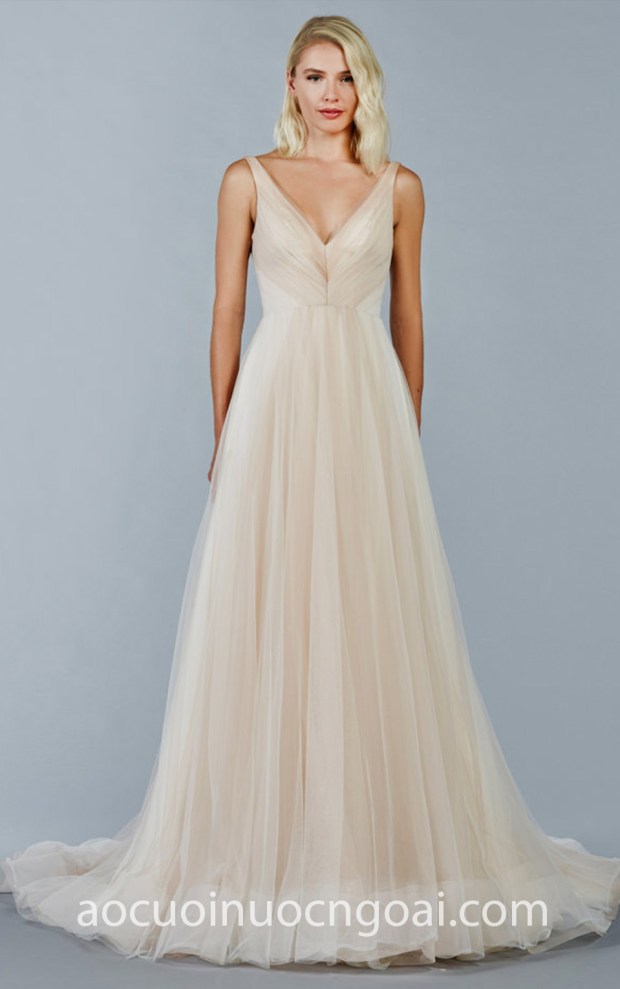 vay cuoi chu a duyen dang Kelly Faetanini FW 2018 DAWN may dam cuoi dep sai gon tp hcm meera meera bridal