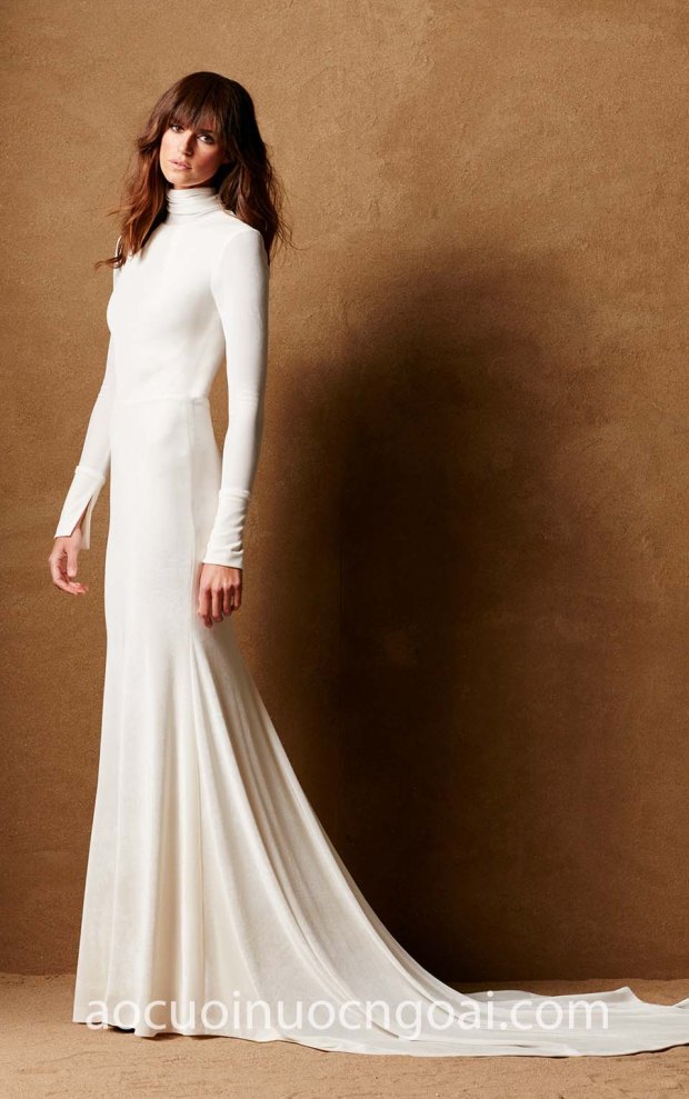 vay cuoi duoi ca tay dai Caroline Hayden 2018 Merman may ao cuoi dep tp hcm sai gon meera meera bridal