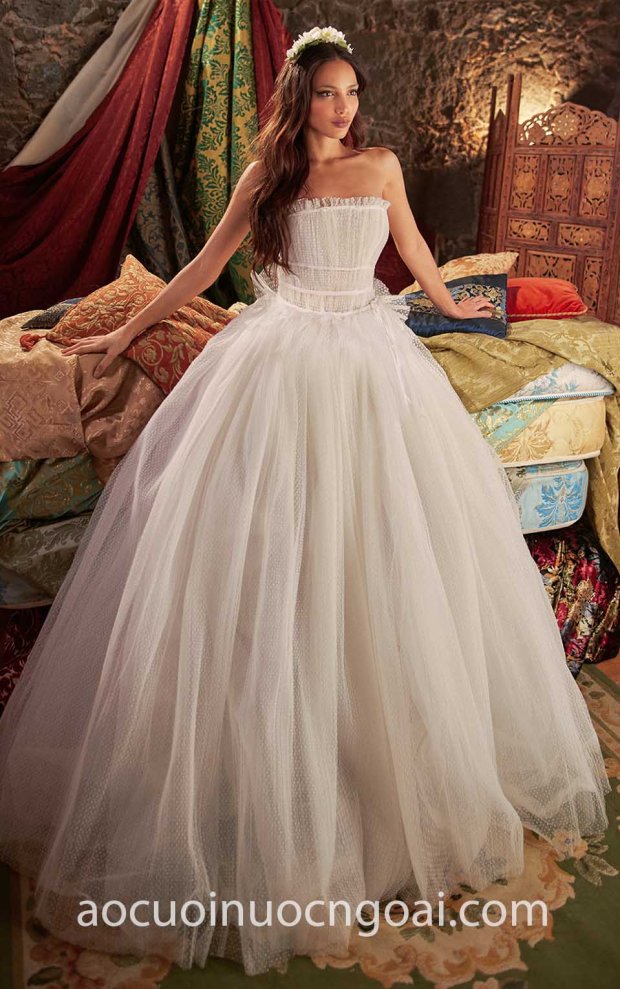 may ao cuoi dep tp hcm sai gon meera meera fashion concept vay cuoi cong chua galia lahav 2018 daffodill