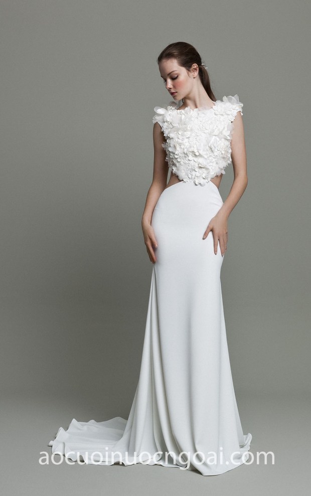 may ao cuoi dep tp hcm sai gon meera meera fashion concept vay cuoi theu ren daalarna couture 2019 whisper 603