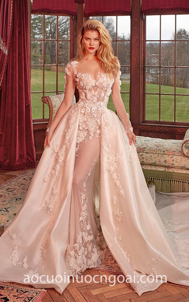 vay cuoi cong chua long lay galia lahav ss 2019 thea may ao cuoi dep tp hcm sai gon meera meera bridal