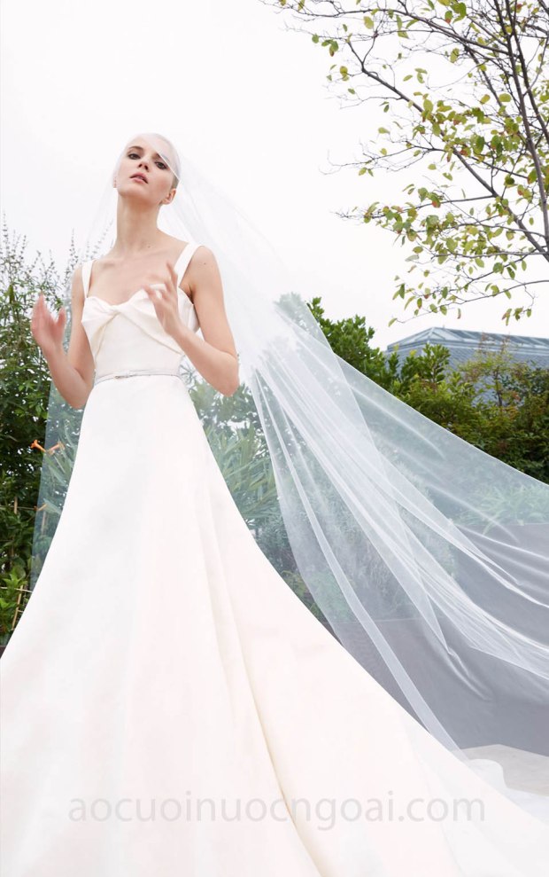 vay cuoi elie saab fall 2019 look 02 may ao cuoi dep tp hcm sai gon meera meera fashion concept