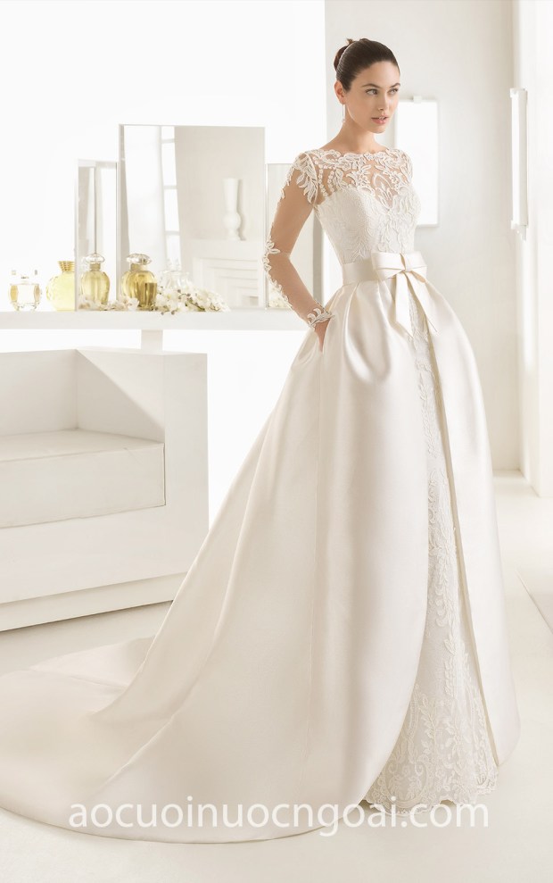 xuong may ao cuoi dep tp hcm sai gon meera meera fashion concept vay cuoi 2in1 ROSA CLARÁ TWO OLAF