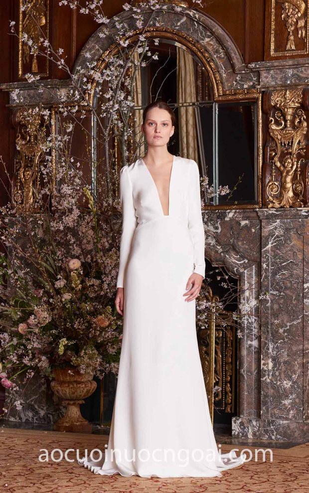 may ao cuoi dep tp hcm meera meera fashion concept 2019 Monique Lhuillier Spring 2019 Caroline