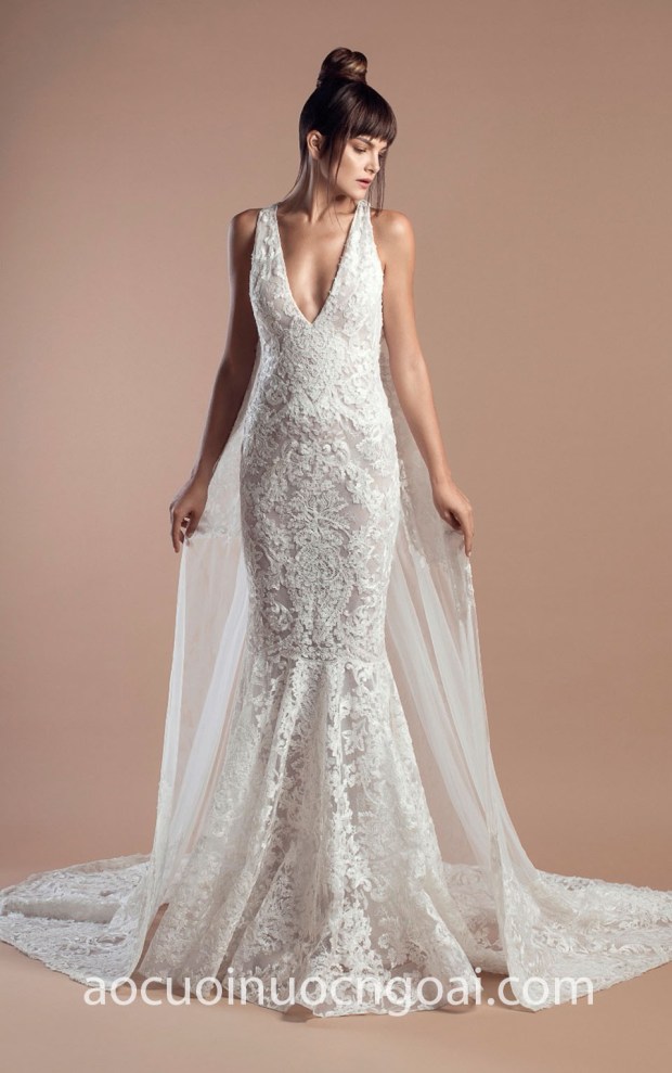 may ao cuoi dep tp hcm meera meera fashion concept 2019 vay cuoi duoi ca Tony Ward Bridal 2018 Arwen