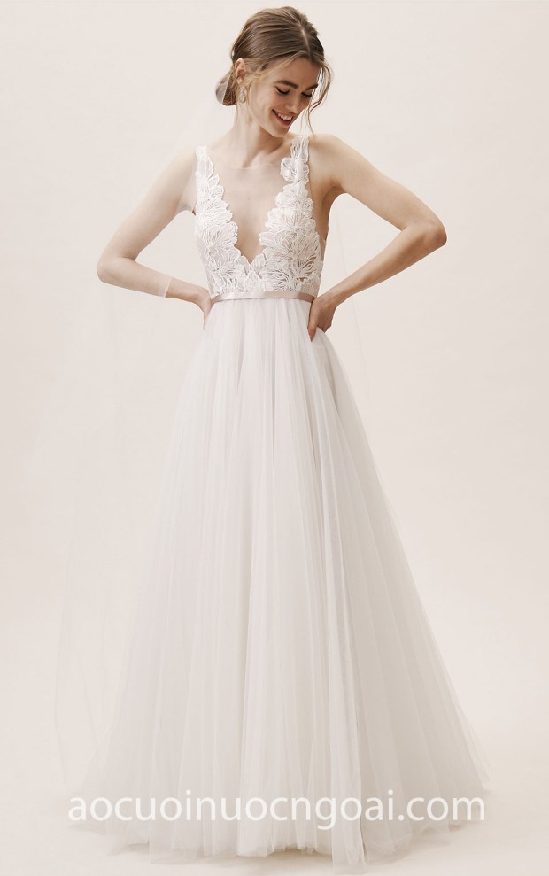 may ao cuoi meera meera 2019 vay cuoi chu a ren BHLDN 2019 Lange