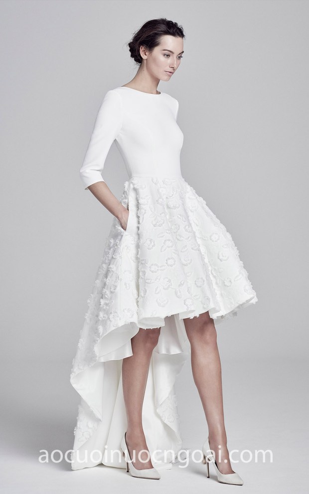 may ao cuoi meera meera bridal 2019 vay cuoi mullet Suzanne Neville 2019 Orwell