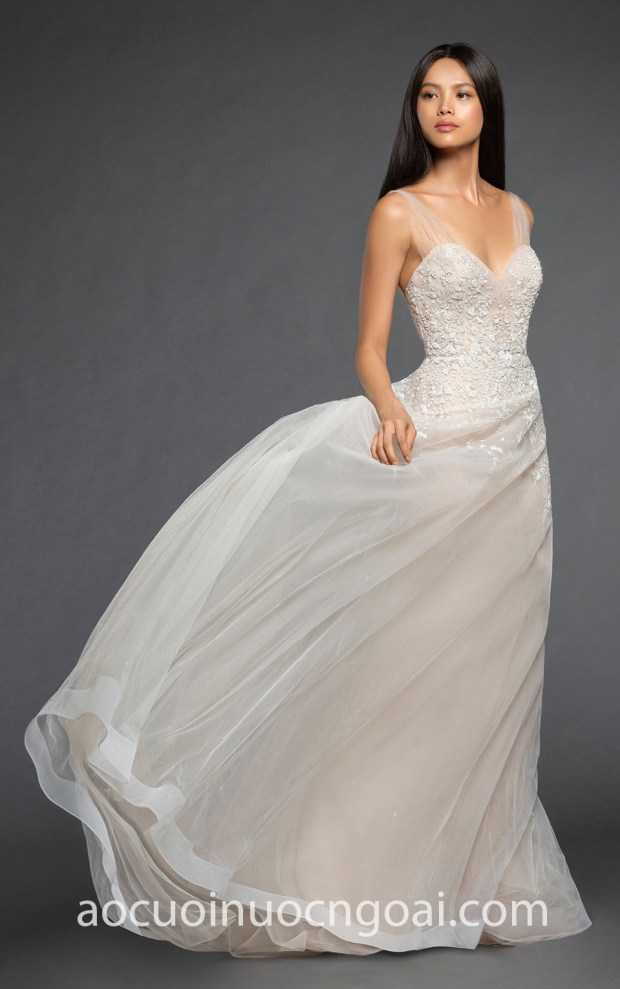 may vay cuoi dep tp hcm meera meera fashion concept 2019 Lazaro Bridal Fall 2018 Mariana