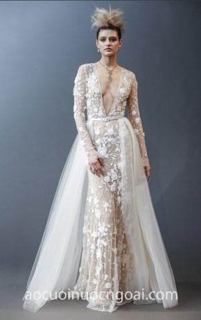 ao cuoi tay dai an tuong may ao cuoi dep sai gon