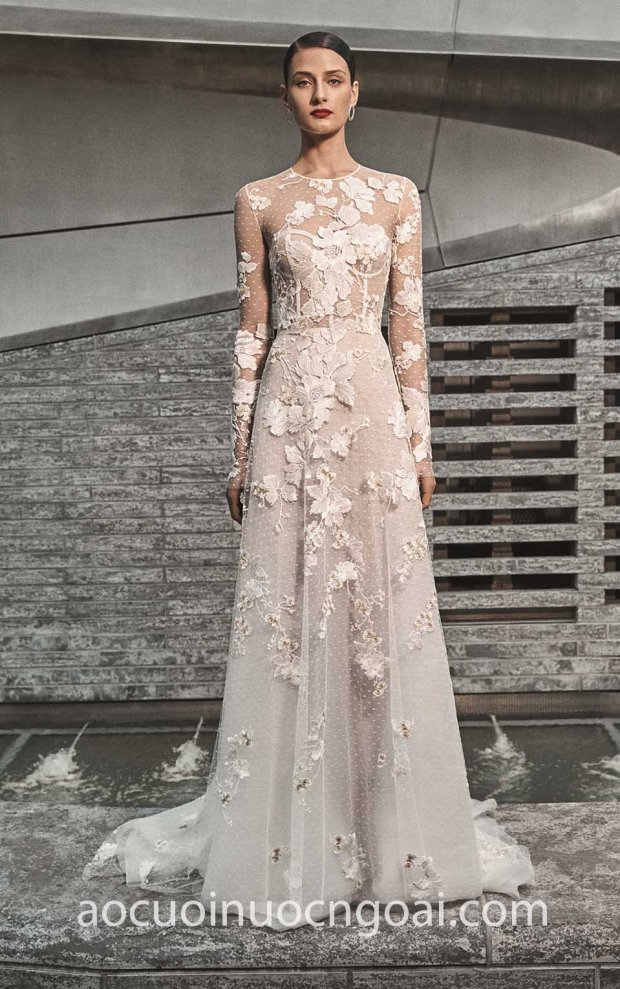 may ao cuoi dep tp hcm meera meera fashion concept vay cuoi ren tay dai