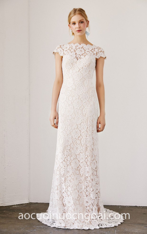 vay cuoi ren may ao cuoi dep sai gon meera meera fashion concept Tadashi Shoji Bridal SS19 Maverick