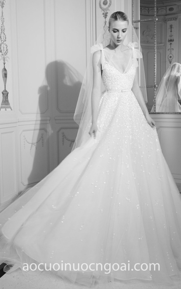 ao cuoi cong chua long lay Elie Saab Fall 2019 Look 16_5 may ao cuoi dep sai gon meera meera fashion concept