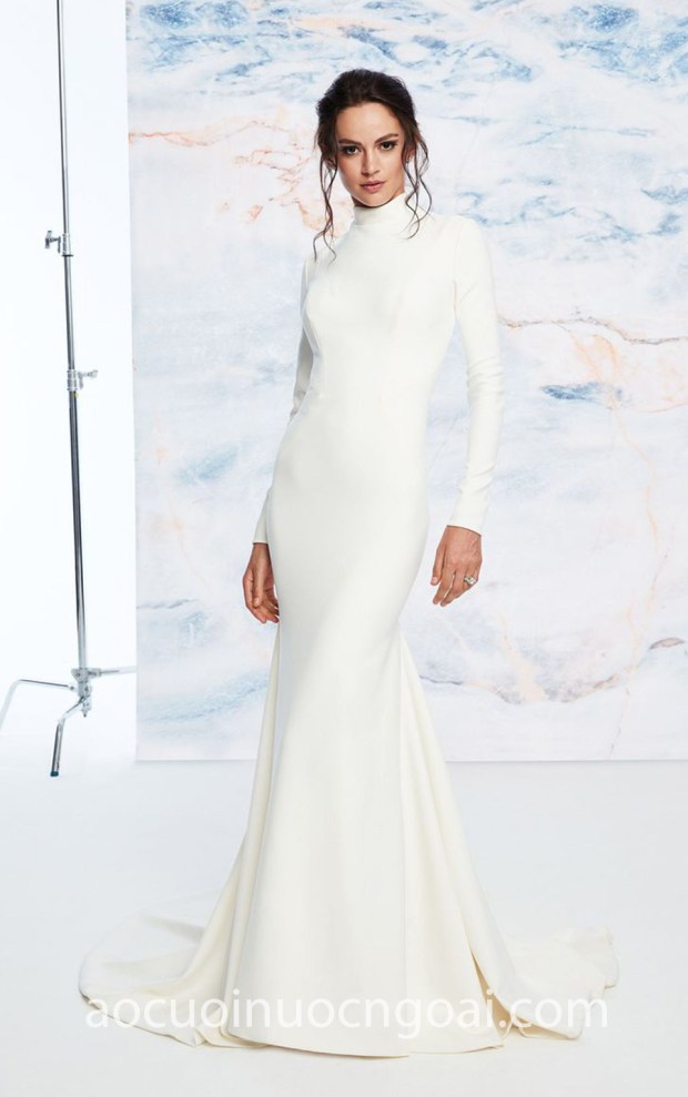 may ao cuoi dep sai gon meera meera bridal vay cuoi tay dai co cao