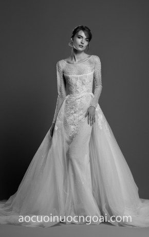 ao cuoi cong chua 2 trong 1 dep long lay