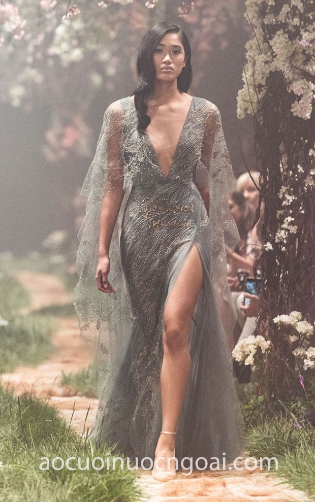 ao cuoi da tiec xe ta sexy Paolo Sebastian Spring 18 8 may ao cuoi dep tp hcm Meera Meera Fashion Concept