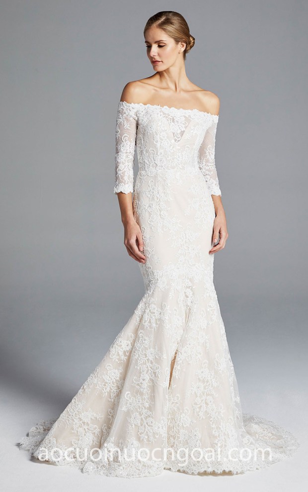 ao cuoi duoi ca tre vai may ao cuoi dep Sai Gon Meera Meera Bridal