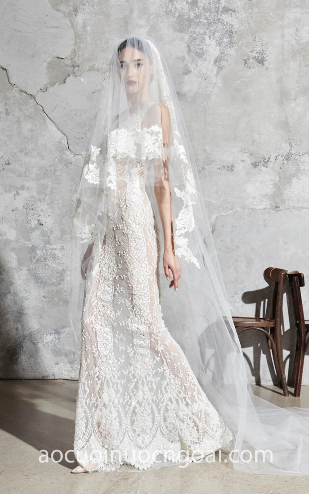 ao cuoi Meera Meera Bridal may ao cuoi ren TP HCM Meera Meera Fashion Concept Zuhair Murad SS20 05