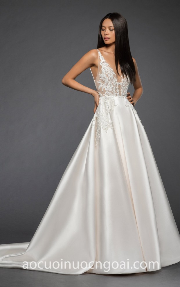 ao cuoi cong chua dep long lay may ao cuoi dep Sai Gon Meera Meera Bridal