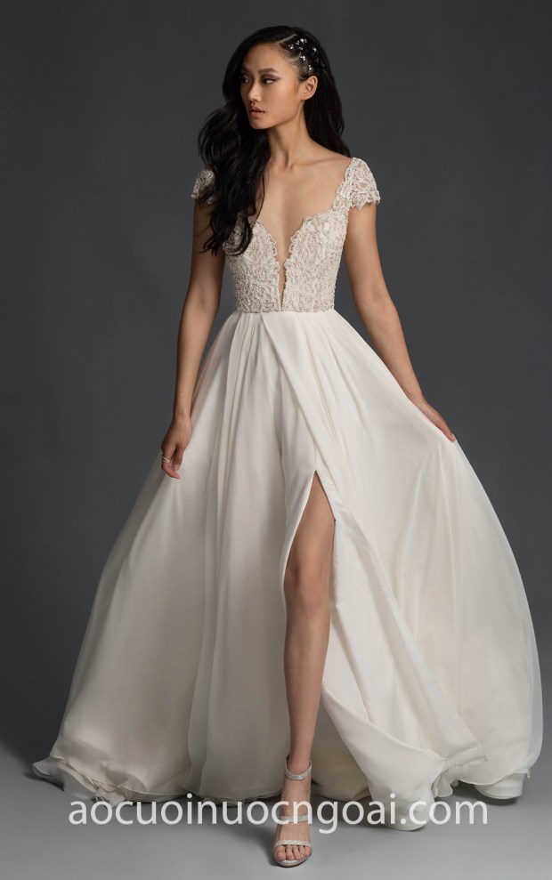 ao cuoi da tiec xe ta sexy may ao cuoi dep TP HCM Meera Meera Fashion Concept Hayley Paige FW19 Finley