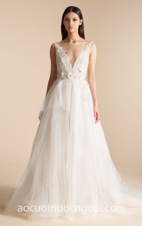 ao cuoi Meera Meera Bridal may ao cuoi dep Sai Gon vay cuoi xep tang