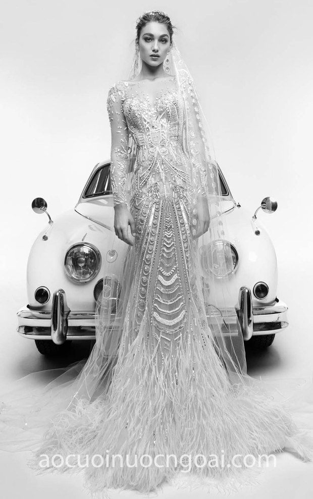 ao cuoi Meera Meera Bridal may ao cuoi duoi ca dep TP HCM Meera Meera Fashion Concept Zuhair Murad Spring 2019 Ruby