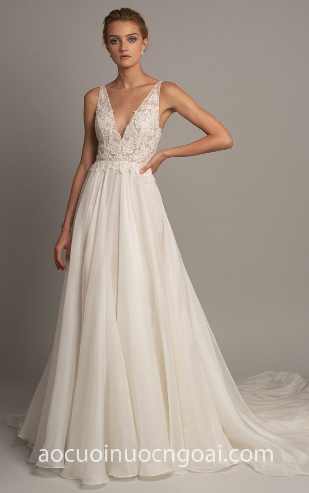 may ao cuoi dep TP HCM Meera Meera Bridal vay cuoi chu A ren