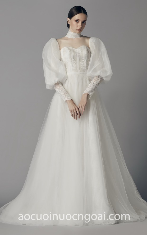 ao cuoi cong chua long lay may ao cuoi dep Sai Gon Meera Meera Bridal Mirror Mirror Bangkok 22