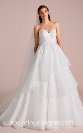 ao cuoi cong chua xep tang San Patrick La Sposa BELARA