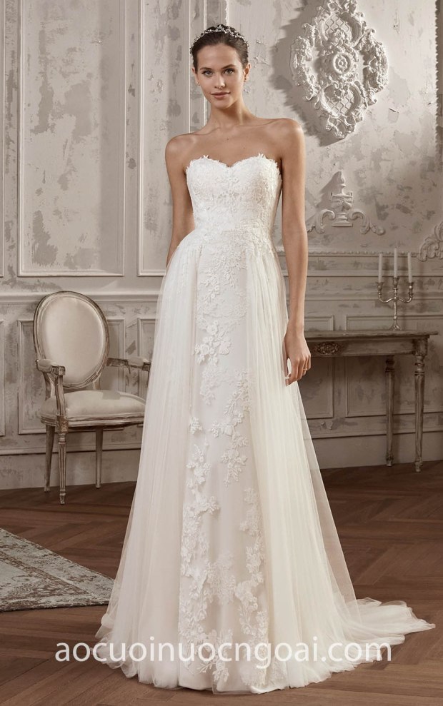 ao cuoi ren Meera Meera Bridal dia chi may ao cuoi dep Sai Gon-TP HCM